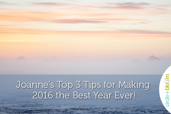 3 Top Tips 2016 from Circle+Bloom