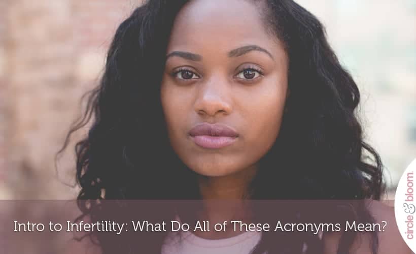 Intro to Infertility: What Do All of These Acronyms Mean?