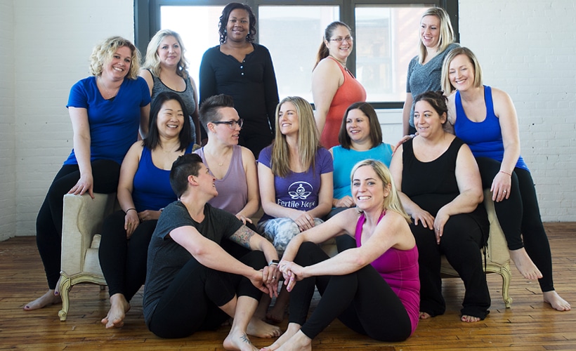 How a Yoga Community Supports Fertility
